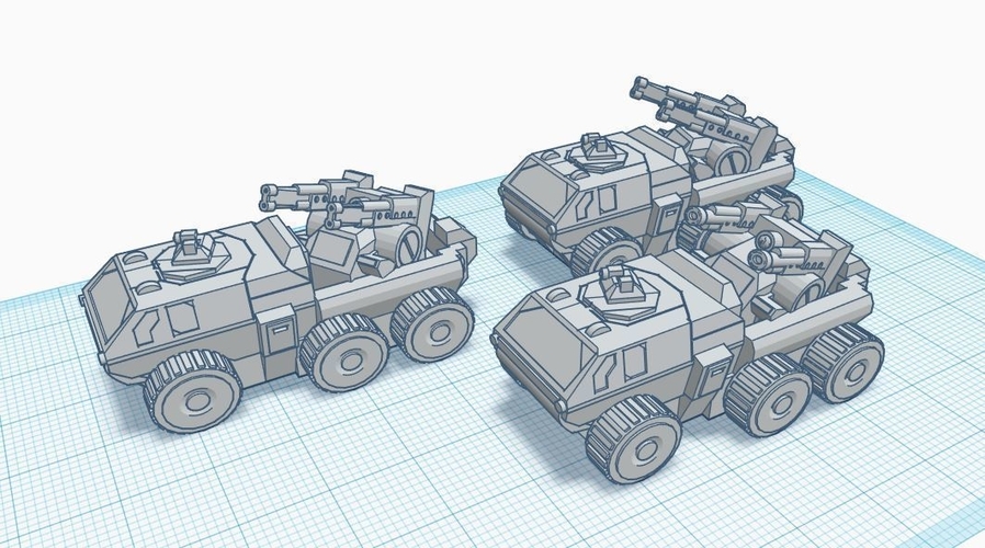 Gunwagon - Old Earth Resistance - 10mm 3D Print 272111