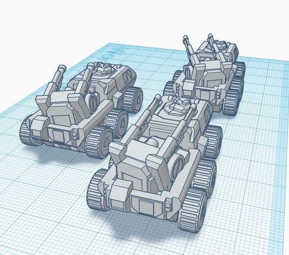 Gunwagon - Old Earth Resistance - 10mm 3D Print 272112