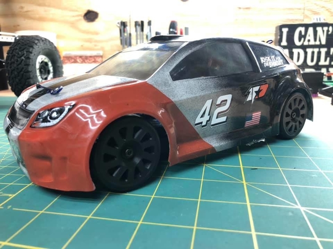 Latrax Rally Wheels and TPU Tires 3D Print 272139