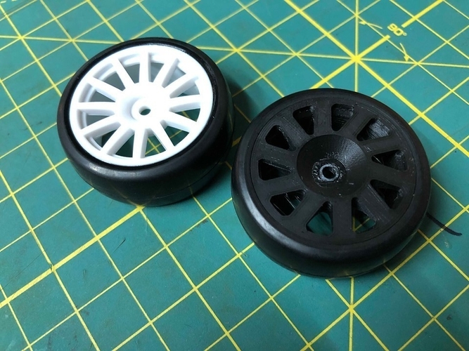 Latrax Rally Wheels and TPU Tires 3D Print 272140
