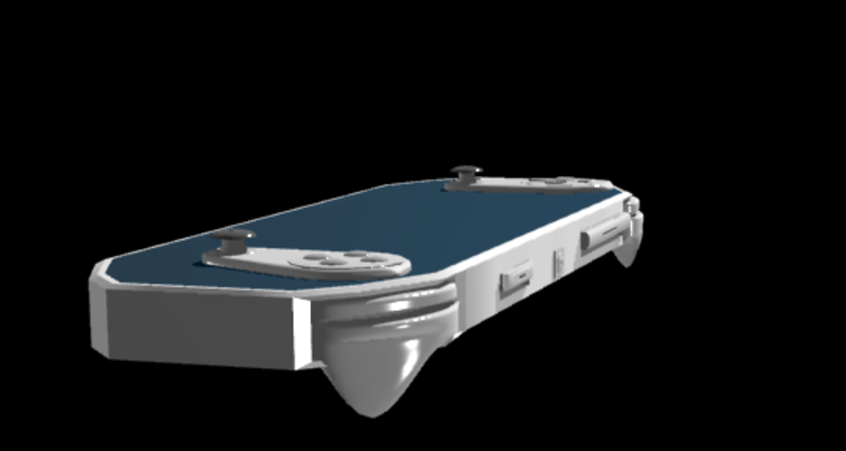 Hand Held Console  Concept  3D Print 272153