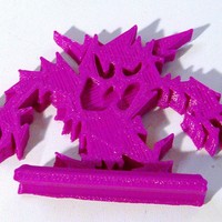 Small Kremzeek Figure 3D Printing 27218