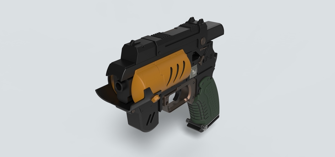 3D Printed Spacer's choice Light pistol from the game The Outer Worlds