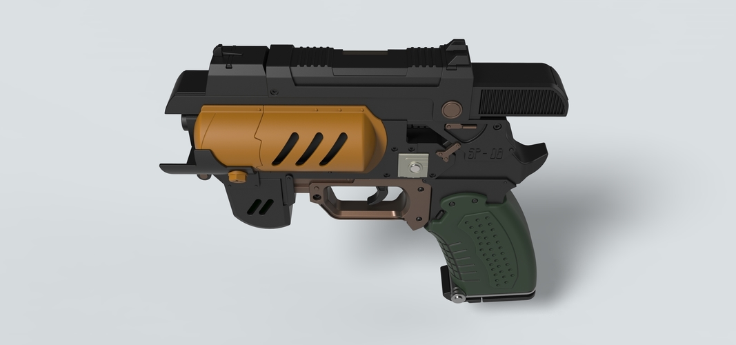 3D Printed Spacer's choice Light pistol from the game The Outer Worlds