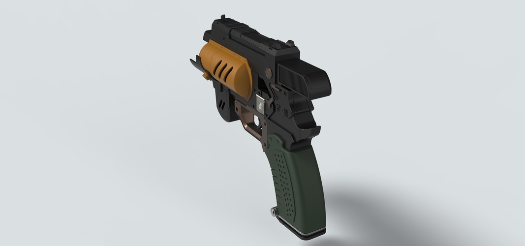 3D Printed Spacer's choice Light pistol from the game The Outer Worlds