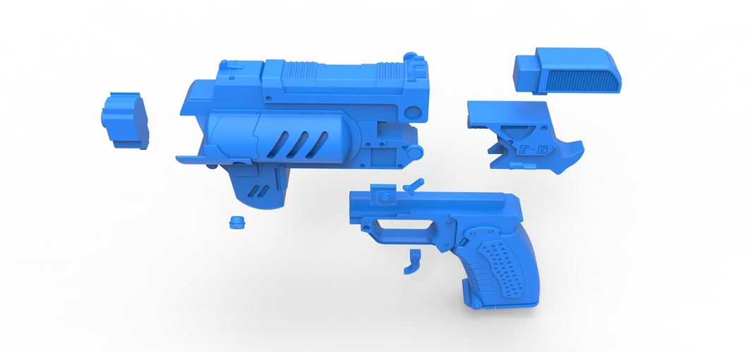 3D Printed Spacer's choice Light pistol from the game The Outer Worlds