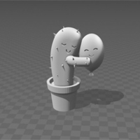 huggin cactus - Thumbnail 1
