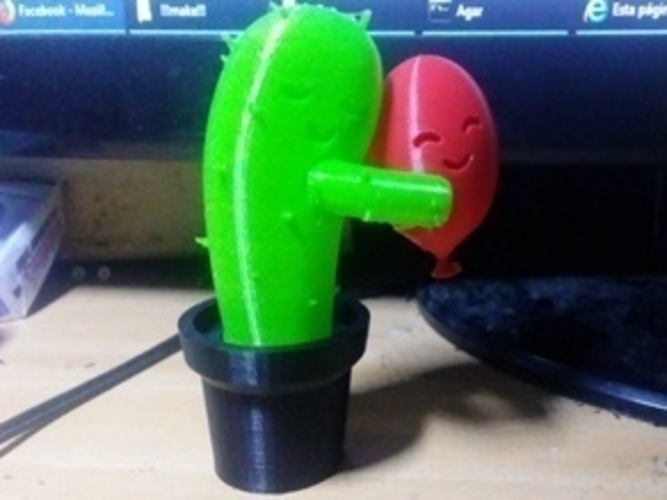 huggin cactus 3D Print 272278