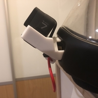 Cookie G3 / GoPro 5-7 static chinmount - Thumbnail 5