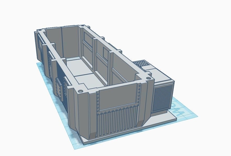 28mm Cargo Container Home 3D Print 272294