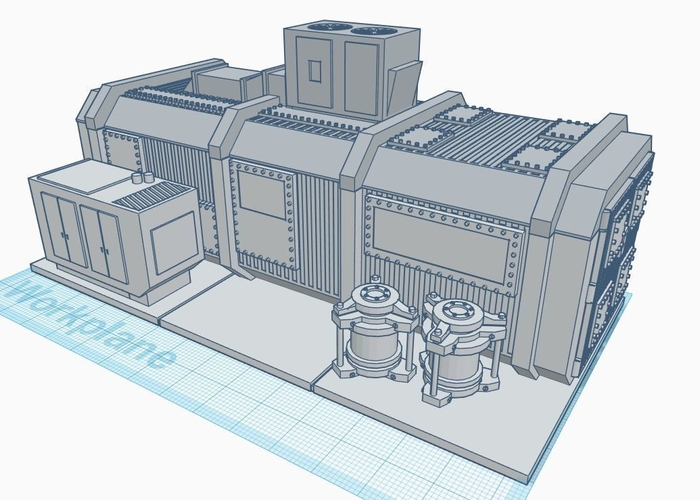 28mm Cargo Container Home 3D Print 272301