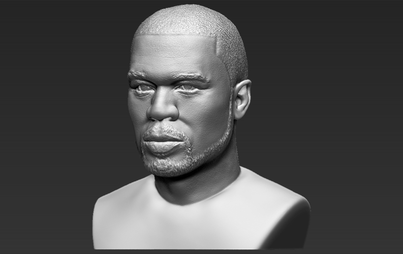 50 Cent bust 3D printing ready stl obj formats 3D Print 272375