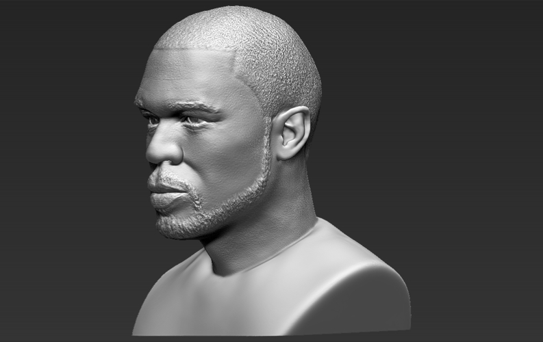 50 Cent bust 3D printing ready stl obj formats 3D Print 272376