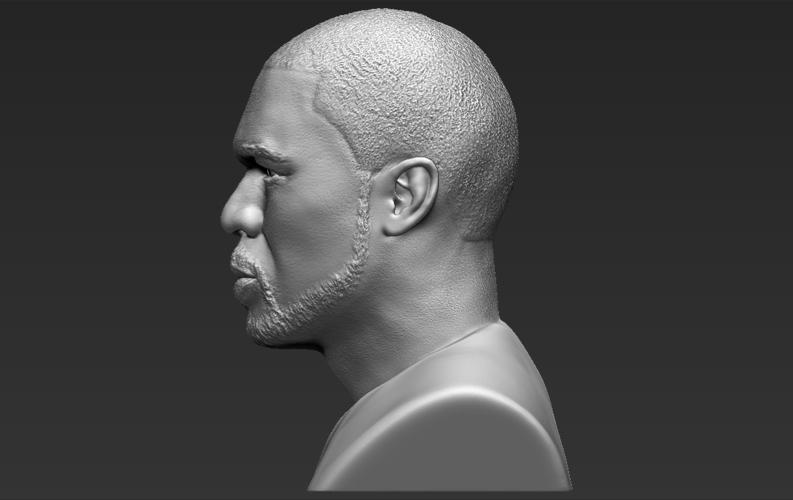 50 Cent bust 3D printing ready stl obj formats 3D Print 272377
