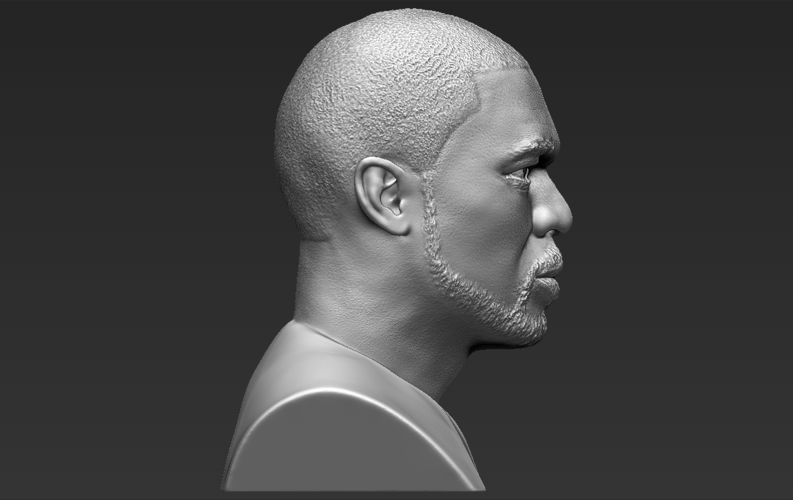50 Cent bust 3D printing ready stl obj formats 3D Print 272381