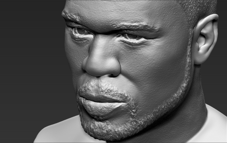 50 Cent bust 3D printing ready stl obj formats 3D Print 272389