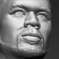 50 Cent bust 3D printing ready stl obj formats - Thumbnail 18