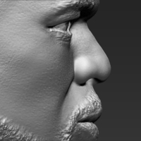 50 Cent bust 3D printing ready stl obj formats - Thumbnail 19