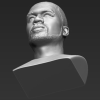 50 Cent bust 3D printing ready stl obj formats - Thumbnail 21