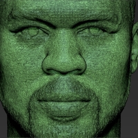 50 Cent bust 3D printing ready stl obj formats - Thumbnail 23