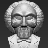Small Billy the Puppet from Saw bust 3D printing  3D Printing 272397