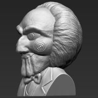 Billy the Puppet from Saw bust 3D printing  - Thumbnail 3