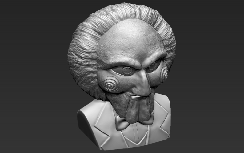 Billy the Puppet from Saw bust 3D printing  3D Print 272407