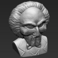 Billy the Puppet from Saw bust 3D printing  - Thumbnail 11