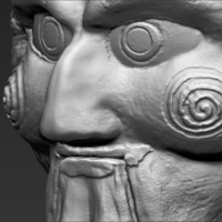 Billy the Puppet from Saw bust 3D printing  - Thumbnail 16