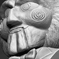 Billy the Puppet from Saw bust 3D printing  - Thumbnail 17