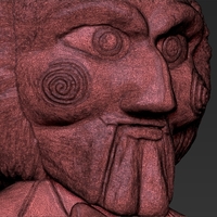 Billy the Puppet from Saw bust 3D printing  - Thumbnail 23