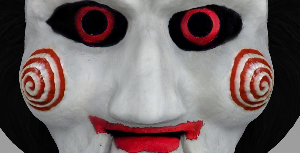 Billy the Puppet from Saw bust ready for full color 3D printing 3D Print 272434