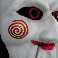 Billy the Puppet from Saw bust ready for full color 3D printing - Thumbnail 7