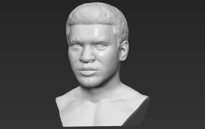 Muhammad Ali bust 3D printing ready stl obj 3D Print 272444