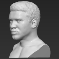 Muhammad Ali bust 3D printing ready stl obj - Thumbnail 4
