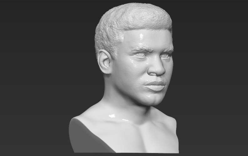 Muhammad Ali bust 3D printing ready stl obj 3D Print 272451