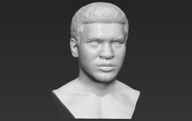 Muhammad Ali bust 3D printing ready stl obj 3D Print 272452