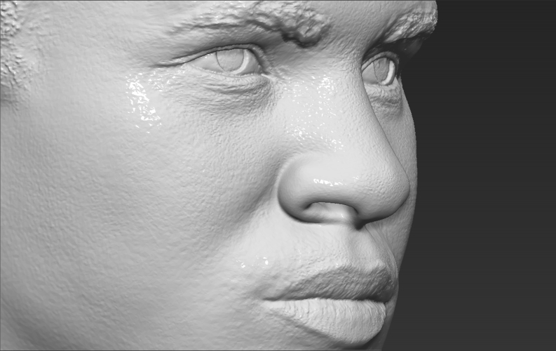 Muhammad Ali bust 3D printing ready stl obj 3D Print 272459
