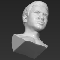 Muhammad Ali bust 3D printing ready stl obj - Thumbnail 19