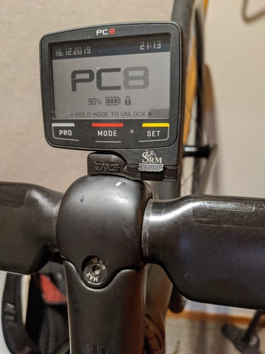 SRM Power Control 8 mount to ENVE stem