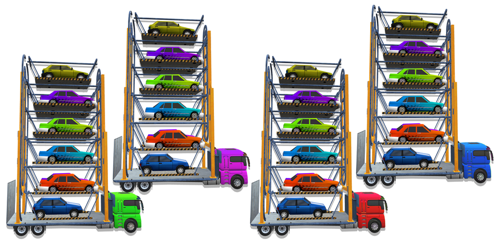 Parking Truck crane 3D Print 272500