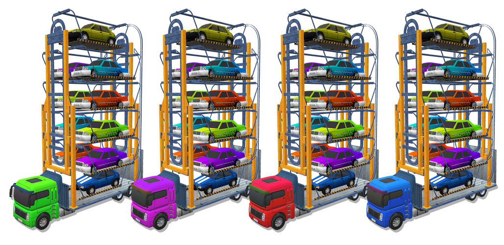 Parking Truck crane 3D Print 272502