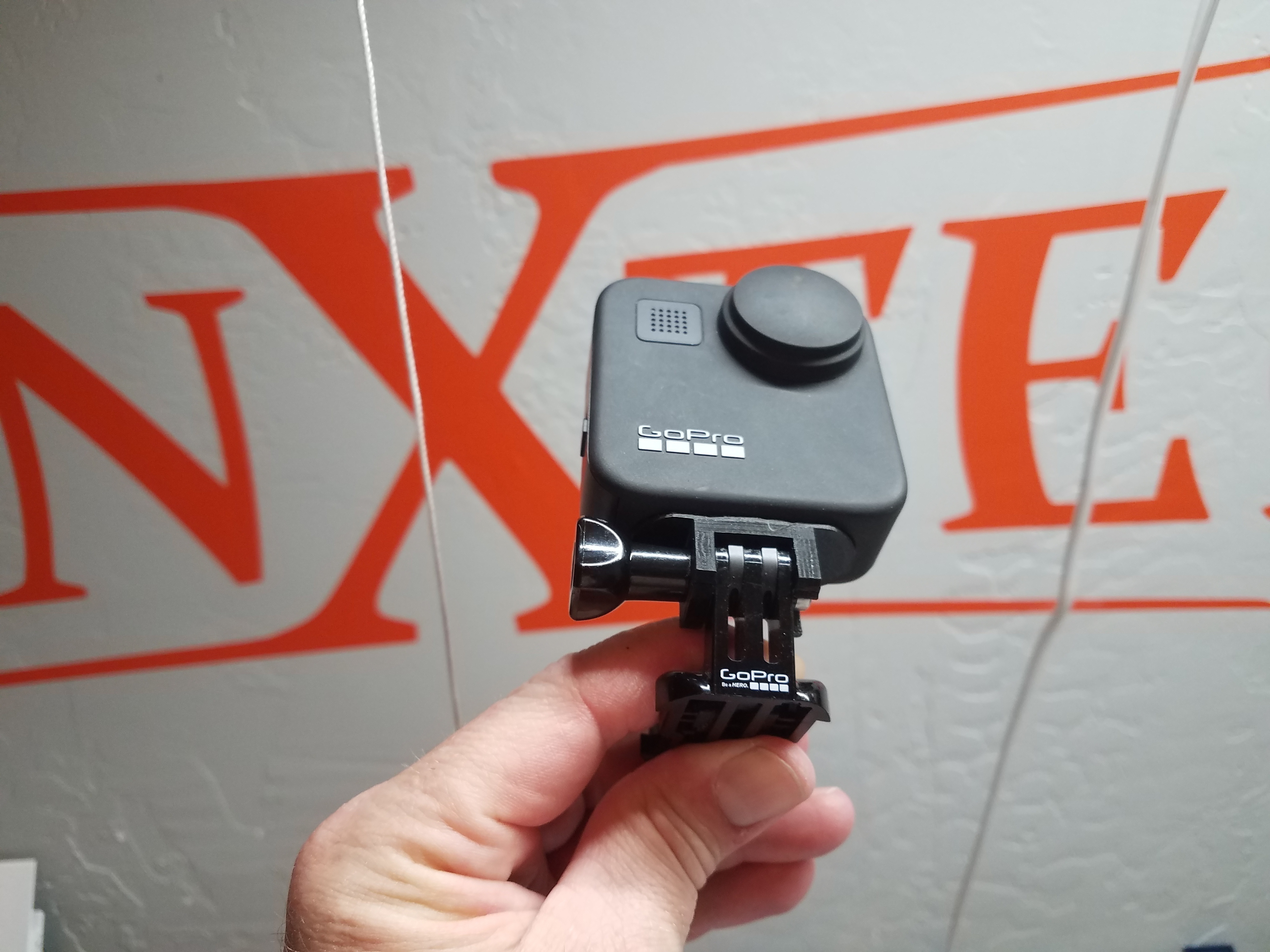 3d Printed Gopro Hero8 Gopro Max Mount Support By Brandon Henrie Pinshape
