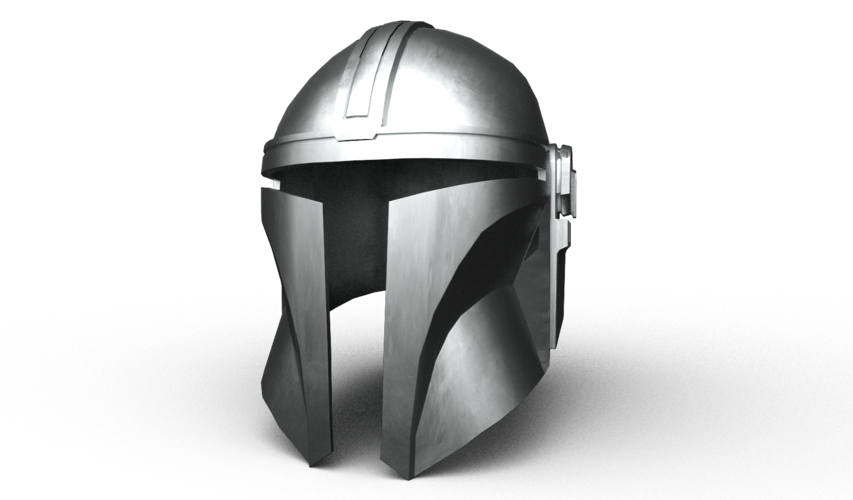 Mando Helmet 3D Print 272531