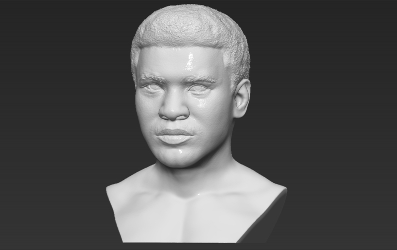 Muhammad Ali bust 3D printing ready stl obj 3D Print 272543