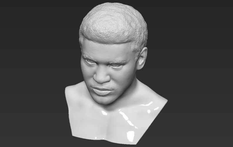 Muhammad Ali bust 3D printing ready stl obj 3D Print 272555