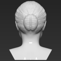 Meghan Markle bust 3D printing ready stl obj - Thumbnail 6