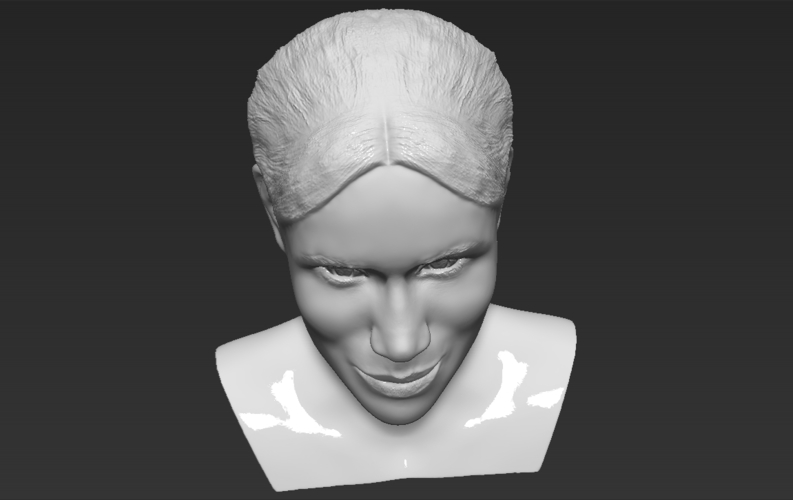 Meghan Markle bust 3D printing ready stl obj 3D Print 272598