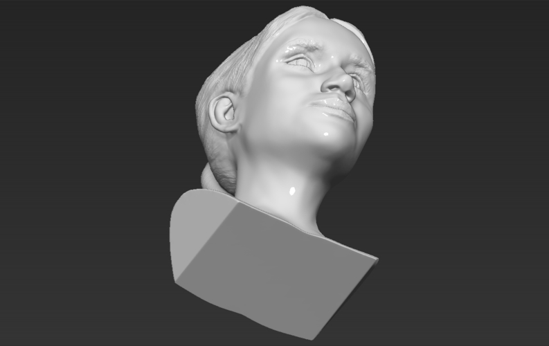 Meghan Markle bust 3D printing ready stl obj 3D Print 272599