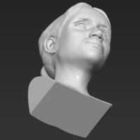Meghan Markle bust 3D printing ready stl obj - Thumbnail 14